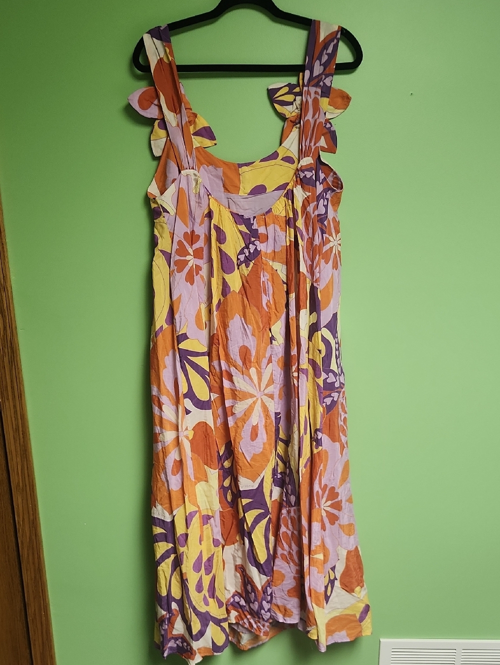 Farm Rio Lee Floral Sleeveless Dress - Picture 4 of 8